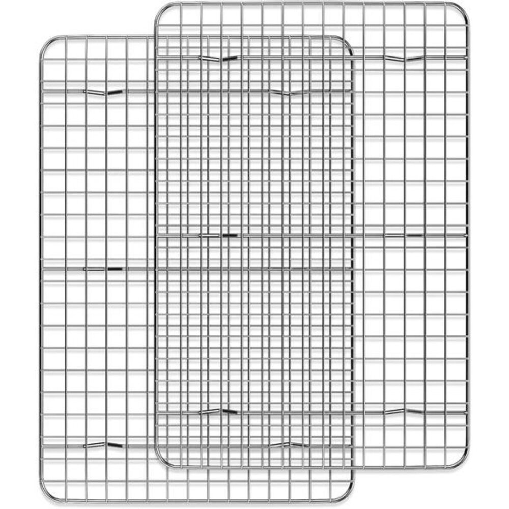 Cooling Rack for Baking 2-Pack, 15 x 10 Inches Baking Rack, Stainless Steel